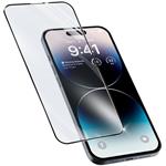 Cellularline CAPSULE ochranné tvrdené sklo pre celý displej pre Apple iPhone 14 Plus/14 Pro Max, čierne