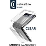 Cellularline Clear Case ochranný kryt pre Samsung Galaxy Z Flip 4, číry