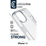 Cellularline Clear Duo kryt s ochranným rámčekom pre iPhone 14, transparentný