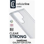 Cellularline Clear Duo kryt s ochranným rámčekom pre Samsung Galaxy S24 Ultra, číry