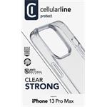 Cellularline Clear Duo zadný číry kryt s ochranným rámčekom pre Apple iPhone 13 Pro Max