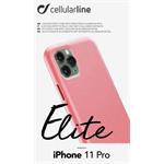 Cellularline Elite, ochranný kryt pre Apple iPhone 11 Pro, lososový