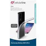 CellularLine Fine, kryt pre Samsung Galaxy S20 Ultra, transparentný