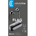 Cellularline Flag True wireless slúchadla, čierne