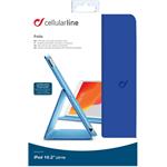 Cellularline Folio puzdro so stojanom pre Apple iPad 10,2" (2019/2020/2021), modré