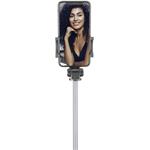 Cellularline Freedom bluetooth selfie tyč s funkciou tripodu, čierna