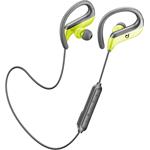 Cellularline Jogger športové bezdrôtové ergonomické slúchadla, čierno zelené