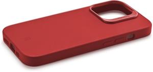 Cellularline Sensation Plus ochranný silikónový kryt pre Apple iPhone 15, červený
