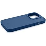 Cellularline Sensation Plus ochranný silikónový kryt pre Apple iPhone 15, modrý