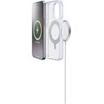 Cellularline Spin Mag kryt so skladacím stojanom a podporou MagSafe pre Apple iPhone 16 Pro, priesvitný