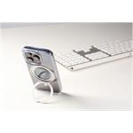 Cellularline Spin Mag kryt so skladacím stojanom a podporou MagSafe pre Apple iPhone 16 Pro, priesvitný