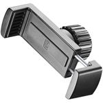 Cellularline Spin Mirror, univerzálny držiak k upevneniu na vnútorné spätné zrkadlo, čierny