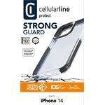 Cellularline Tetra Force Shock-Twist ultra puzdro pre Apple iPhone 14, 2 stupne ochrany, transparentný