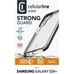 Cellularline Tetra Force Strong Guard Ultra ochranné puzdro pre Samsung Galaxy S24+, transparentné