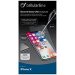 CellularLine tvrdené sklo pre celý displej iPhone X/XS