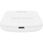CELLY Bezdrôtová PowerBank 10000 mAh, 10 W, kompatibilná s MagSafe, USB-C, biela
