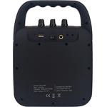 Celly Party reproduktor, bezdrôtový reproduktor s karaoke mikrofónom, čierny