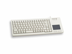 Cherry G84-5500LUMEU-0, USB, světle šedá, touchpad, EN