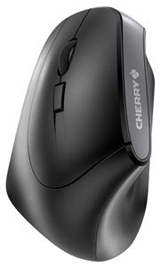 Cherry MW 4500 LEFT, ergonomická myš pre ľavákov,  čierna