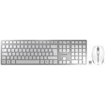CHERRY set klávesnica + myš DW 9100 SLIM bezdrôtový/ USB/ biely/ CZ+SK layout