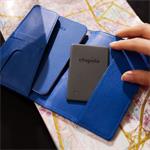 Chipolo CARD Spot, inteligentný vyhľadávač peňaženky, čierny