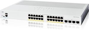 Cisco Catalyst switch C1200-24P-4G (24xGbE,4xSFP,24xPoE+,195W,fanless) - REFRESH
