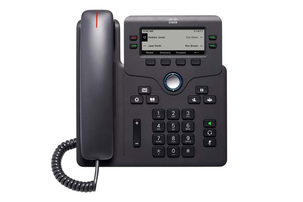 Cisco IP Phone 6841 with power adapter