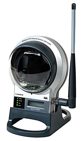 Cisco-Linksys WVC210 Wireless-G PTZ IP Camera with Audio