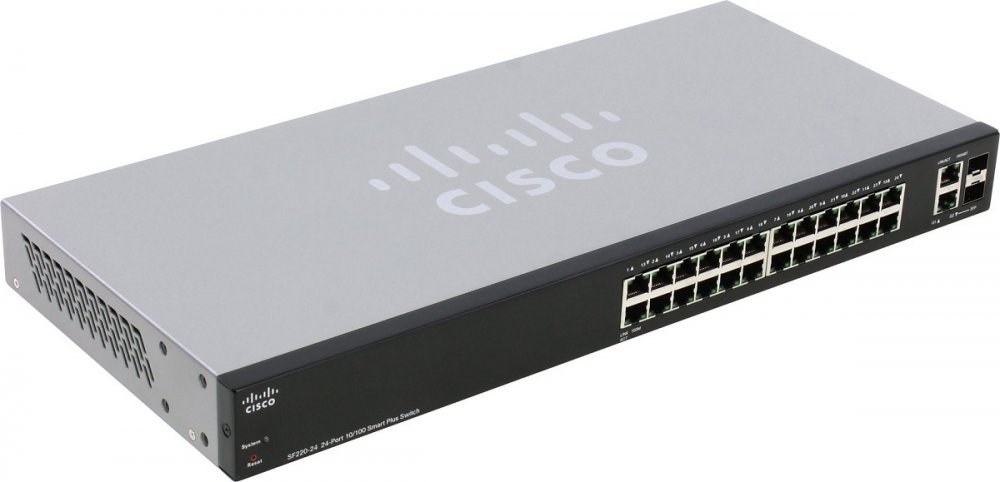 Cisco SF220-24-K9-EU, 24xFE