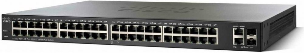 Cisco SF350-48P-K9-EU Switch PoE+ 48 Ports 382W Neuf Sous Blister