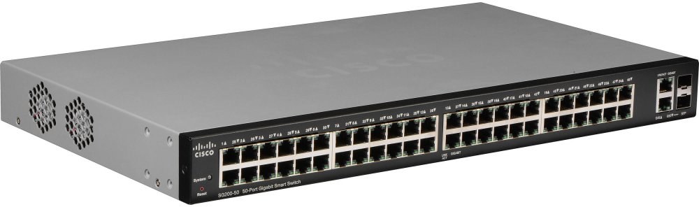 Cisco SG200-50, 50xGigabit, Smart, SLM2048T-EU