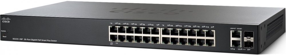 Cisco SG220-26P-K9-EU, 26xGE, PoE