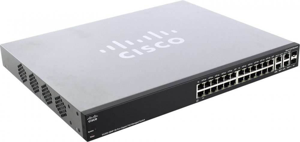 Cisco SG300-28MP, 28xGE, PoE