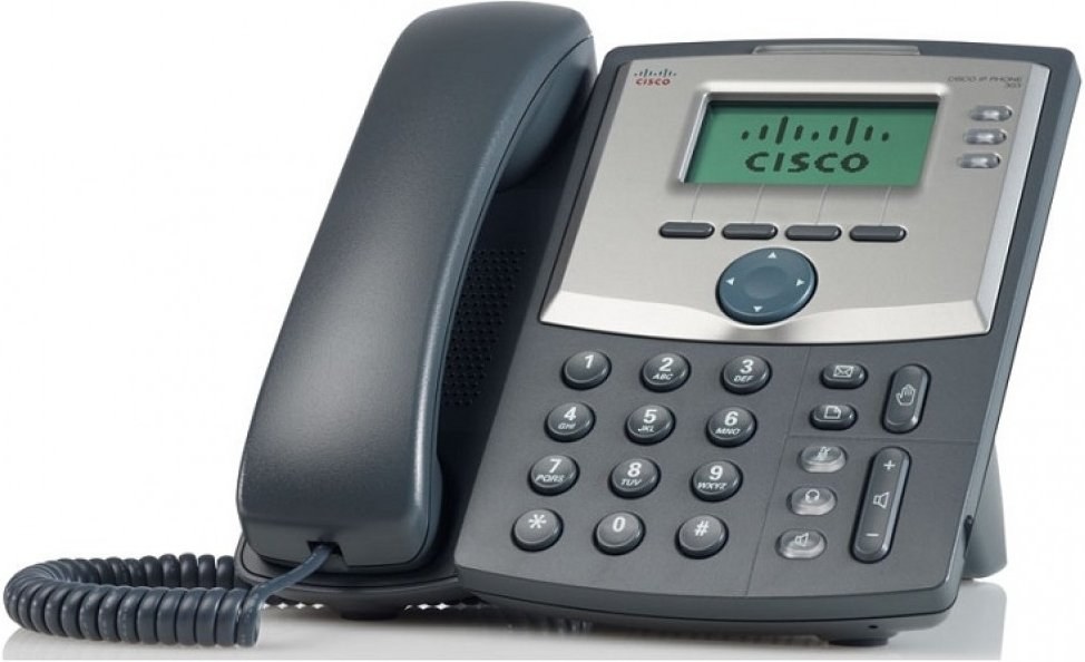 Cisco SPA303 3-Line IP telefón, displej, PC port