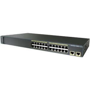 Cisco WS-C2960-24TT-L (24x10/100,2x10/100/1000)