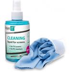 Clean IT čistiaci roztok na obrazovky s utierkou, 200ml