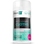 Clean IT vlhčené čistiace utierky na obrazovky, 100 ks