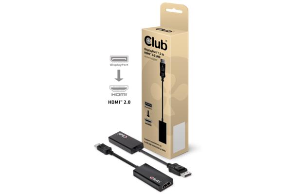 Club3D HDMI-DisplayPort redukcia F/M, 0.18m, adaptér