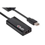 Club3D HDMI-miniDisplayPort redukcia F/M, adaptér, 0.18m