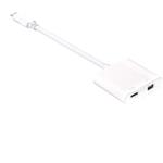 Club3D, USB-C/Mini DP 1.2, PD 60W, M/F, 018m, čierna