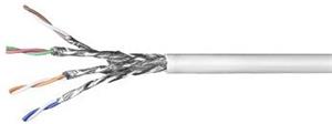 CNS kábel, cat. 6, U/FTP drôt, 305m, sivý