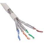 CNS kábel, cat. 6a, S/FTP drôt, 305m, sivá