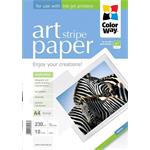 ColorWay A4 ART Strip, 230g/m2, lesklý, 10ks