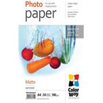ColorWay A4 fotopapier, 190g/m2, matný, 50 ks