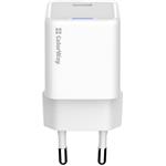 ColorWay AC nabíjačka GaN Mini 25W PD Port, PPS, USB-C, biela
