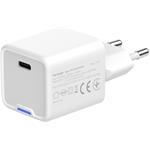 ColorWay AC nabíjačka GaN Mini 25W PD Port, PPS, USB-C, biela
