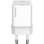 ColorWay AC nabíjačka GaN Mini 30W PD Port PPS USB-C, biela