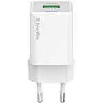 ColorWay AC nabíjačka GaN Mini 30W PD Port PPS USB (Type-C PD + USB QC4.0), biela