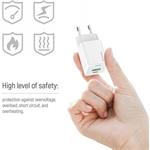 ColorWay AC nabíjačka GaN Mini 30W PD Port PPS USB (Type-C PD + USB QC4.0), s káblom Type-C, biela
