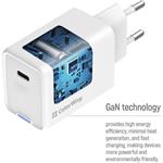ColorWay AC nabíjačka GaN Mini 45W PD Port PPS USB-C, biela